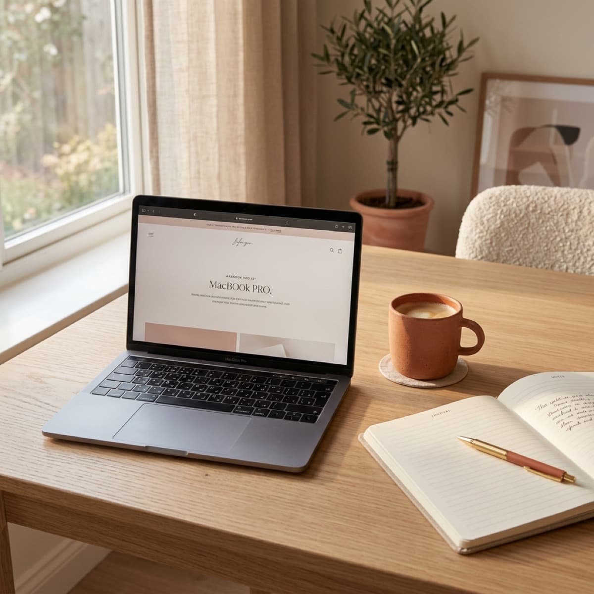 Minimalist Workspace